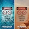 Signmission No Smoking Oxygen In Use Danger Sign, Vinyl Decal, 7in W x 10in L, 2PK OS-2PACK-DS-D-710-V-1488 - alternate 3